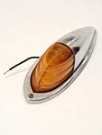 Vtg Working Arrow 39 Amber Chrome Truck Cab Tail Marker Light Video & Good Pics. Fixed Price $47.50.