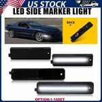 Smoked Led Front Side Marker Lights For 1998 1999-2002 Pontiac Firebird 4-40X. Fixed Price $8.99.