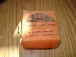 R. E. Dietz 83-MARKER Bullet Lights 2 Pair Original Boxes Car Red Amber Lite. Fixed Price $95.00.