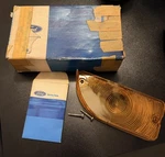 New Nos Ford 1971-72 Maverick Rh Amber Parking Lamp Lens D1DZ-13208-A. Fixed Price $59.96.