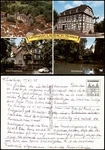 Postcard Laubach (hesse) Multi-picture Nature Park Hoher Vogelsberg 1995. Fixed Price $5.22.