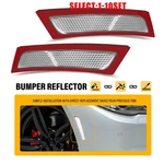 Fit Bmw F10 5 Series 2011-2016 Clear Front Bumper Reflector Side Markers 2-20X. Fixed Price $122.99.