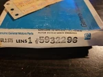 Nos Gm 5932296 Rh Rr Si Marker Lamp Inner Lens For 80-83 Buick Century 4DR. Fixed Price $20.00.