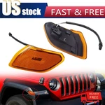 Amber Led Side Marker Lights/fender Flare Lamps For 2018-UP Jeep Wrangler Yellow. Fixed Price $18.23.
