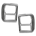 Headlight Bezel Set For Chevy G20 1989-1991 Driver Passenger Side 15596113. Fixed Price $55.83.