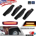 For 73-80 Chevy Gmc Truck Smoke Amber Led Front & Red Rear Side Marker Light. Fixed Price $49.99.