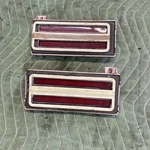 Ford Galaxie 1973 Rear Marker Light Rh D3AB-15A464-AA, Lh, D3AB-15A465-AA. Fixed Price $50.00.