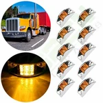 10X Amber Led Side Marker Truck Light For Lorry Pickup Peterbilt Waterproof. Fixed Price $57.01.