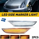Switchback Clear Led Side Marker Light Turn Signal For 03-06 Infiniti G35 Sedan. Fixed Price $29.44.