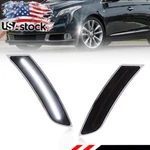 2X Smoked White Led Front Bumper Side Marker Lights For 2013-2017 Cadillac Xts. Fixed Price $26.99.