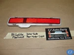 Oem 84 Cadillac Fleetwood Rwd Left Driver Side Rear Bumper End Marker Park Light. Fixed Price $39.99.