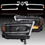 Vland Full Led Reflector Headlights For 2019-2023 Dodge Ram 1500 Sequential Sets. Fixed Price $489.99.
