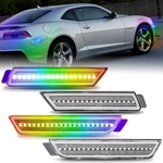4X Rgb Led Side Marker Turn Signal Lights For Chevy Camaro 2010-2015 Multi Color. Fixed Price $65.99.