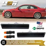 Depo Dark Smoke Front Fender Side Marker Signal Lights For 2001-2006 Bmw E46 M3. Fixed Price $22.95.