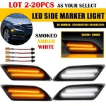 Side Marker Lights Smoked For Mercedes Benz C250 C300 C350 C63 Amg 2012-14 Led. Fixed Price $149.81.