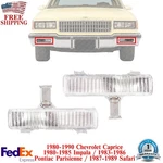 Front Turn Signal Lights Left&right Side For 1980-86 Chevy Caprice /80-85 Impala. Fixed Price $35.78.