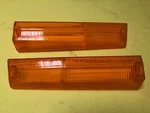 Nissan-datsun Bluebird 810 180B Park Turn Signal Lens Set Genuine Nos. Fixed Price $60.00.