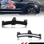 2X Smoked Lens White Led Front Side Marker Lights For 2020-2022 Hyundai Palisade. Fixed Price $54.99.