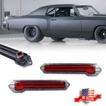 2PCS Red Lens Rear Bumper Side Marker Lights For 1970-1972 Chevrolet Monte Carlo. Fixed Price $49.99.