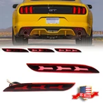Sequential Led Rear Bumper Reflector Brake Signal Lights 15-17 Ford Mustang. Fixed Price $29.99.