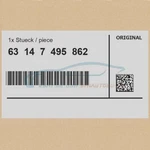 Genuine Bmw 63147495862 -. Fixed Price $79.27.