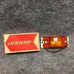 Arrow 56-A12 Amber Side Marker Half Round Light Assembly Nos In Box 33544. Fixed Price $19.99.