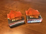 Pair Of Nos L677 Lucas Front Signal Lens, 54579153. Triumph Spitfire, GT6, Mgb. Fixed Price $16.00.