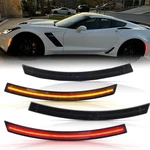 4X Led Side Marker Lights Front Rear Lamp For 2014-2019 Chevrolet Corvette C7. Fixed Price $89.99.