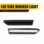 2PC Smoked Led Front Lh+rh Side Marker Lights White Lamps For 2004-2008 Acura. Fixed Price $18.99.