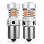 Auxito Canbus BAU15S PY21W Amber Led Turn Signal Light Bulbs For Audi Bmw 2/4X. Fixed Price $8.54.