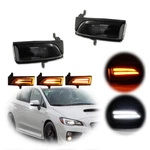 For 2015-2021 Wrx Sti Smoke Sequential Led Side Mirror Lamp Turn Signal Lights. Fixed Price $39.99.