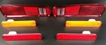 6PCS Tail Light&side Fender Marker Lens Kit Ford F150 F250 E150 Truck 73-79. Fixed Price $33.99.