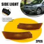 Front Amber Side Marker Bumper Lights Housings For 2018-2023 Volkswagen Tiguan. Fixed Price $14.24.