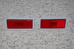 1970 Road Runner Gtx Red Rear Side Marker Assembly Lamp Lenses. Fixed Price $105.46.
