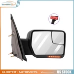 Rh Side Tow Mirror Black 04-14 Ford F150 Power+heated Signal Puddle Light. Fixed Price $57.72.