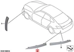 Bmw G26 I4 EDRIVE40 Gran Coupe Rear Reflector Right Genuine 63149465498. Fixed Price $38.40.