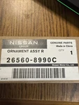 Genuine Nissan Ariya Maxima Versa Leaf Rogue/select Lamp Reflector 26560-8990C. Fixed Price $29.99.