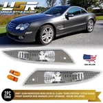 Clear Bumper Side Marker Lights Pair For 2007-2008 Mercedes Benz R230 Sl Class. Fixed Price $49.95.