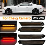 Led Side Marker Lights Front & Rear Bumper Lamp Smoked For Chevy Camaro 2010 -15. Fixed Price $24.18.
