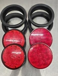4- Grote 5355 4" Led Lights With Grommets. Fixed Price $60.00.