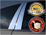 Chrome Pillar Posts For Buick Riviera (2DR) 86-93 4PC Set Door Trim Mirrored Kit. Fixed Price $44.99.