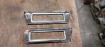 1968 Ford Thunderbird Right & Left Front Side Marker Light Bezels Lh Rh Chrome. Fixed Price $35.00.
