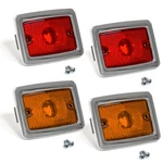 Side Marker Housing Front/rear Chrome Set 1971-1980 Scout Ii. Fixed Price $177.20.