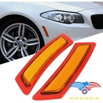 For 2011-16 Bmw F-10 5-SERIES Amber Bumper Side Marker Deflector Reflector Lamp. Fixed Price $17.99.