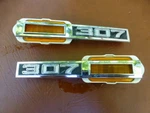 (1 Or 2) 1969 Chevy Chevrolet Chevelle 307 Side Marker Light Assembly And Lenses. Fixed Price $189.99.