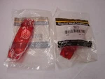 Lot Of 2 Nos Signal-stat 9077 Red Marker Light Replacement Lenses. Fixed Price $14.95.