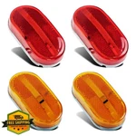 Partsam 4X 4" Rectangular Led Side Marker Lights, Dot Rv Truck. Fixed Price $27.99.