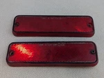 Dodge Shelby Charger Plymouth Turismo Rear Side Reflectors 3588314 4174821. Fixed Price $20.00.