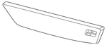 Genuine Nissan Side Marker Lamp 26555-6GP1A. Fixed Price $356.03.