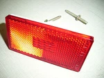 New Reproduction 1970 Ford Galaxie Ltd Brougham Full Size Rear Sidemarker Lens. Fixed Price $24.99.